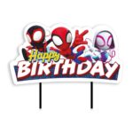 Dekora - Spidey Hero Happy Birthday Cake Topper 17 cm
