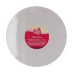 FunCakes Cake Drum rond Ø25 cm - Blanc