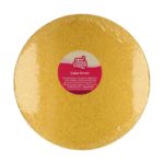 FunCakes Cake Drum Rond Ø30,5 cm -Gold