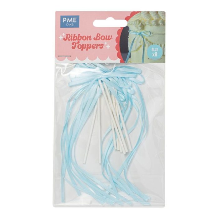 PME Nœuds Ruban Toppers Bleu pk/8