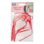 PME Nœuds Ruban Toppers Rouge pk/8