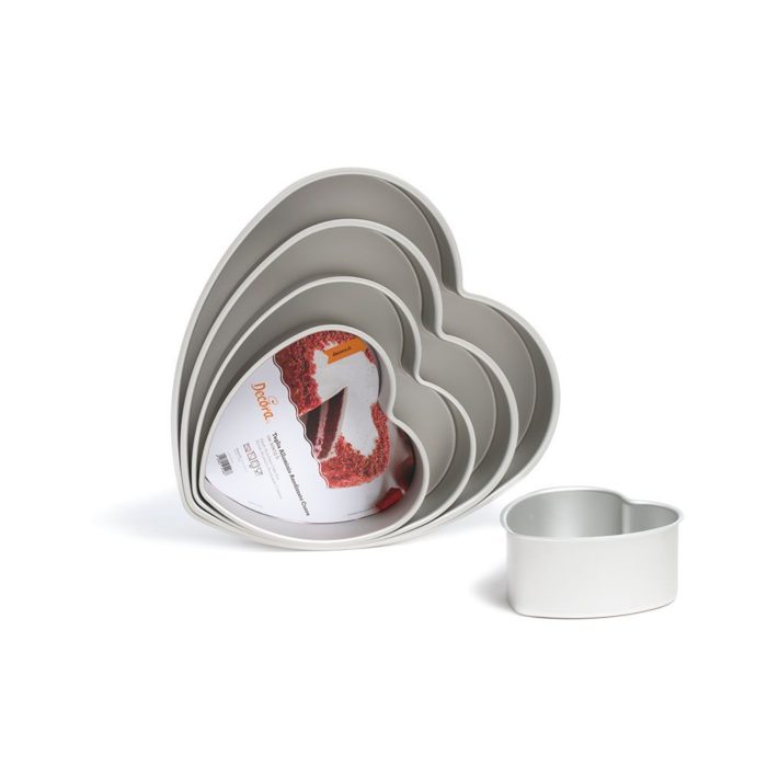 Decora  Deep Heart Cake Pan 15 x 7,5cm