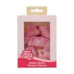 FunCakes - Fleurs Comestibles en Azyme Deluxe Orchidée Rose 8,5 x 7,5 cm