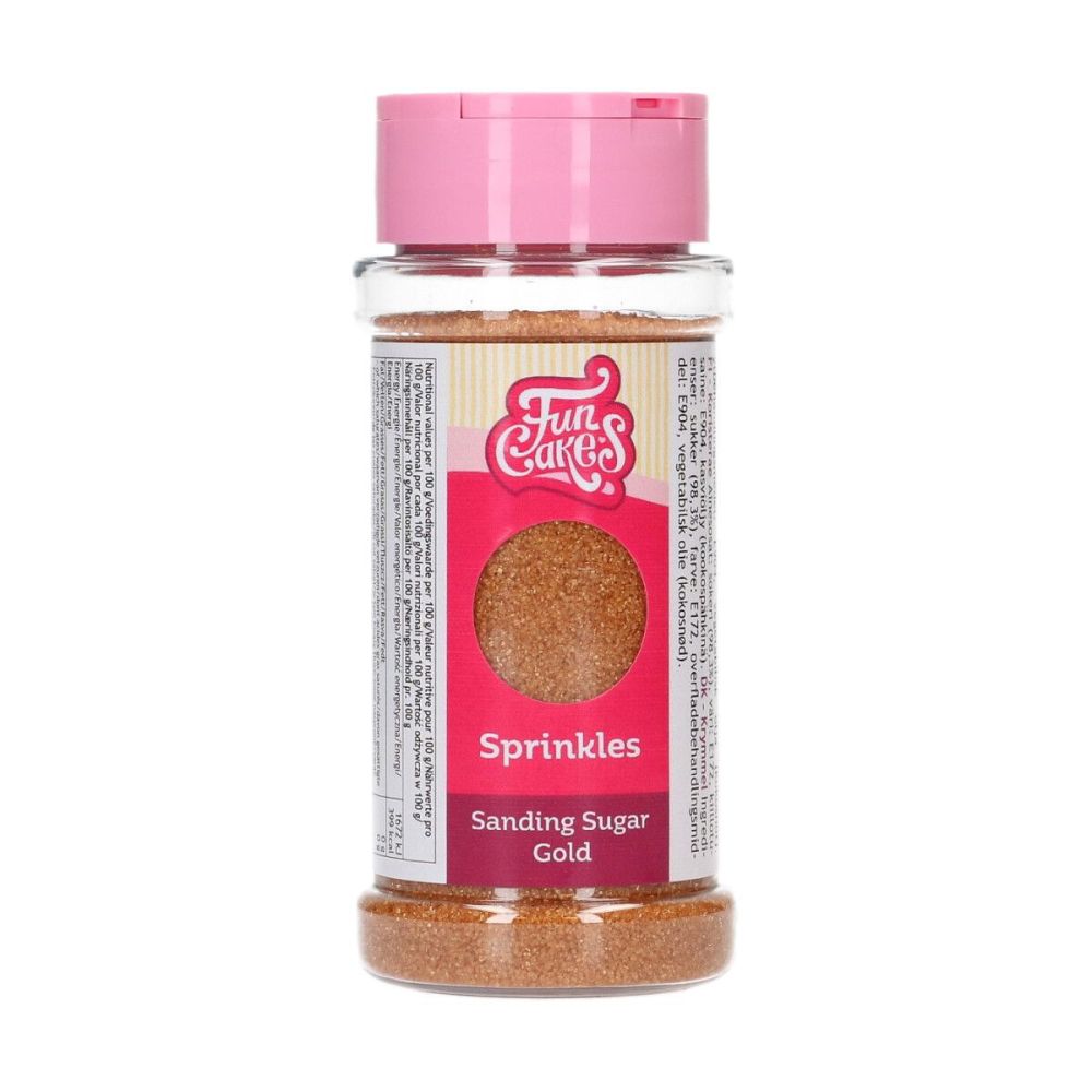 big_3103-1.jpg FunCakes - Sanding Sugar Gold 80g – Image 1
