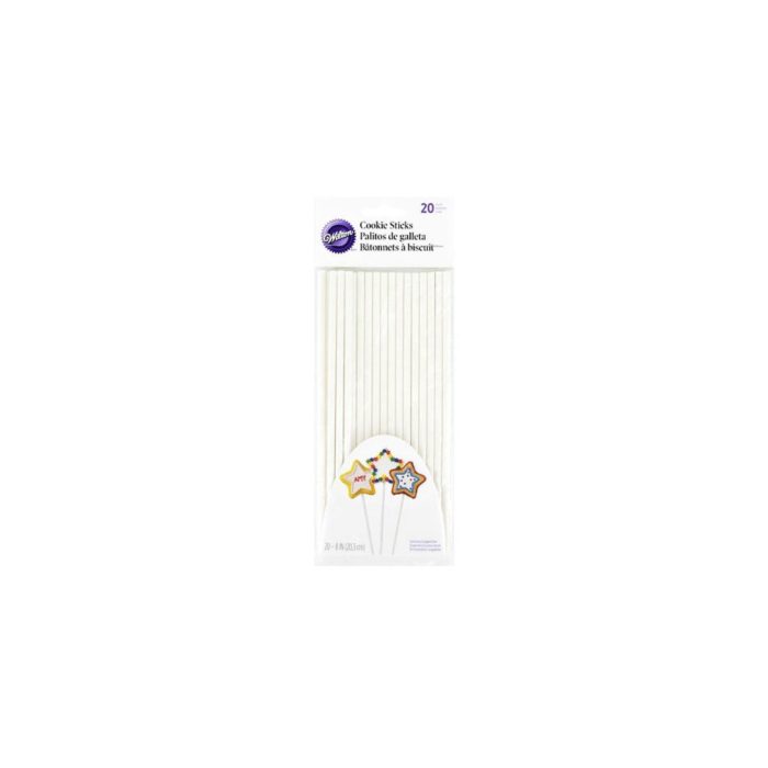 Wilton - Bâtonnets à sucette - 20cm - 25pcs