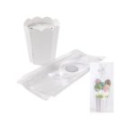 Wilton - Ensemble de 2 pots de fleurs pour cake pops ou biscuits pops