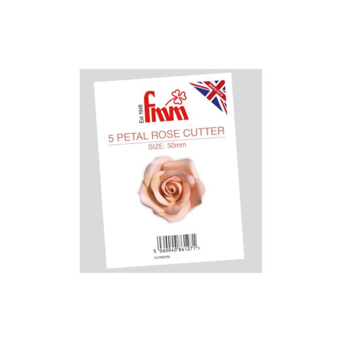 Fmm - Emporte-pièce pétale de rose 50mm
