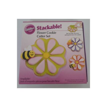 Wilton - Jeu d'emporte-pièce pour biscuit fleur