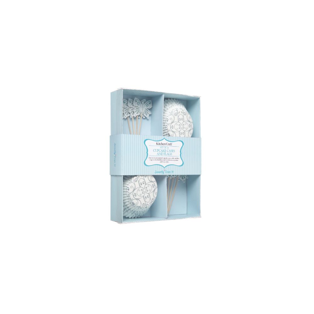 big_864-1.jpg Kitchen craft - Kit de décoration cupcake - motif argent – Image 1