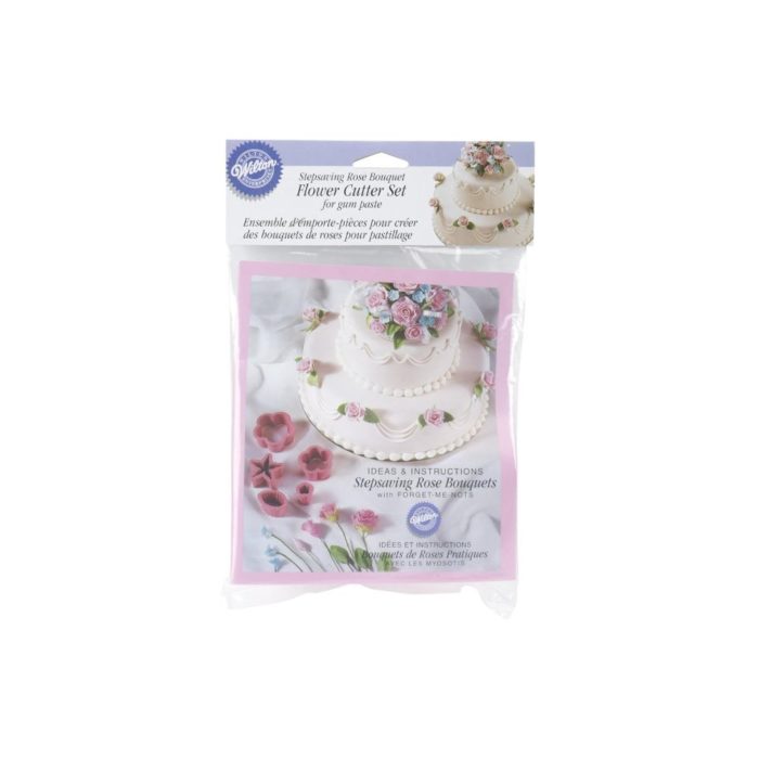 Wilton - Ensemble de découpe pour bouquets de roses