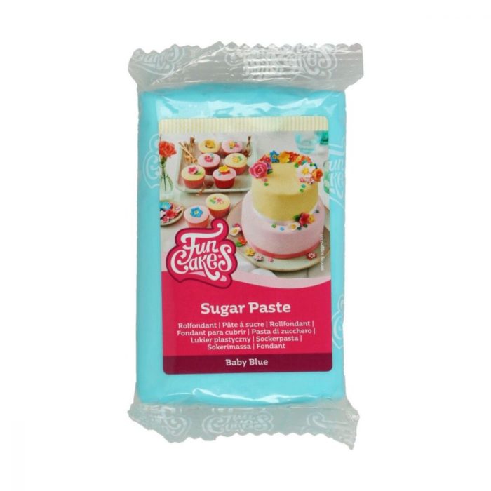FunCakes - Pâte à Sucre Baby Blue 250 g