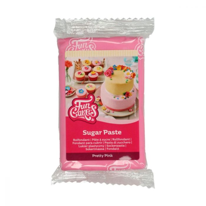 FunCakes Pâte à Sucre Pretty Pink 250 g