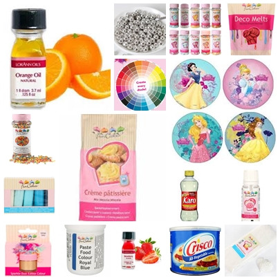 Pâte à sucre - ingrédients - préparations comestibles - colorantes - arômes