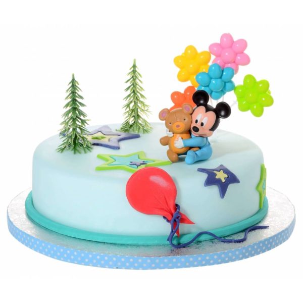 4 Accessoires pour gâteau Bébé Mickey ™