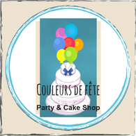 Logo Couleurs de fête - Finetti - Versoix, Genève
