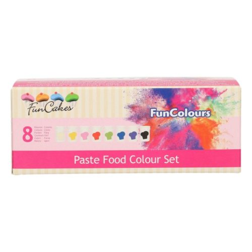 Assortiment de  8 pâtes colorantes concentré