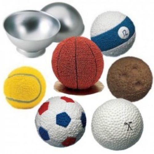 Wilton Sports Ball Pan Set - Moule ballon 3d