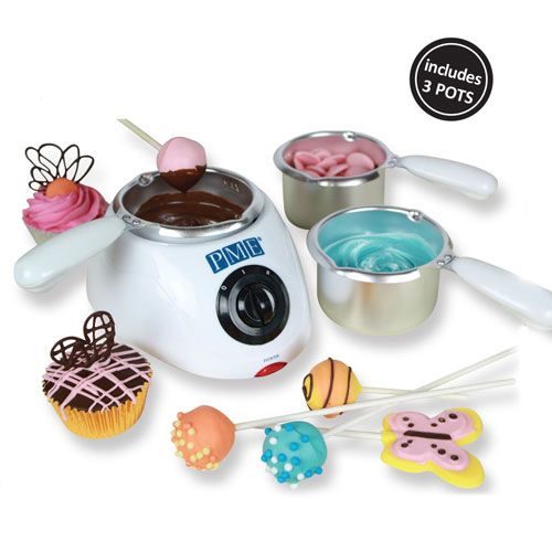 Bain marie électrique pour fondre le chocolat ou les candy melts - PME CHOCOLATE MELTING POT