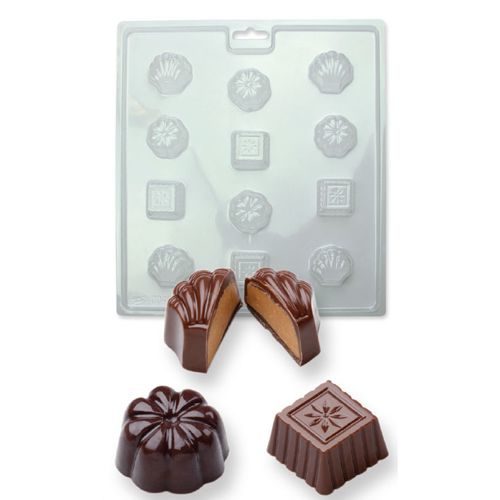 Moule pour chocolat en formes classiques